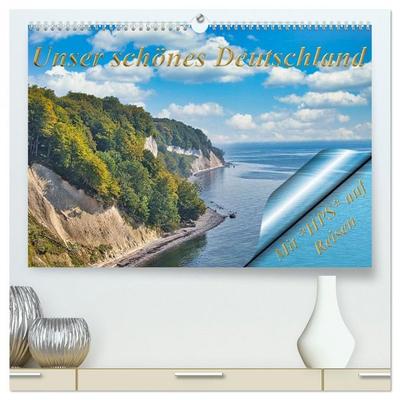Unser schönes Deutschland (hochwertiger Premium Wandkalender 2026 DIN A2 quer), Kunstdruck in Hochglanz