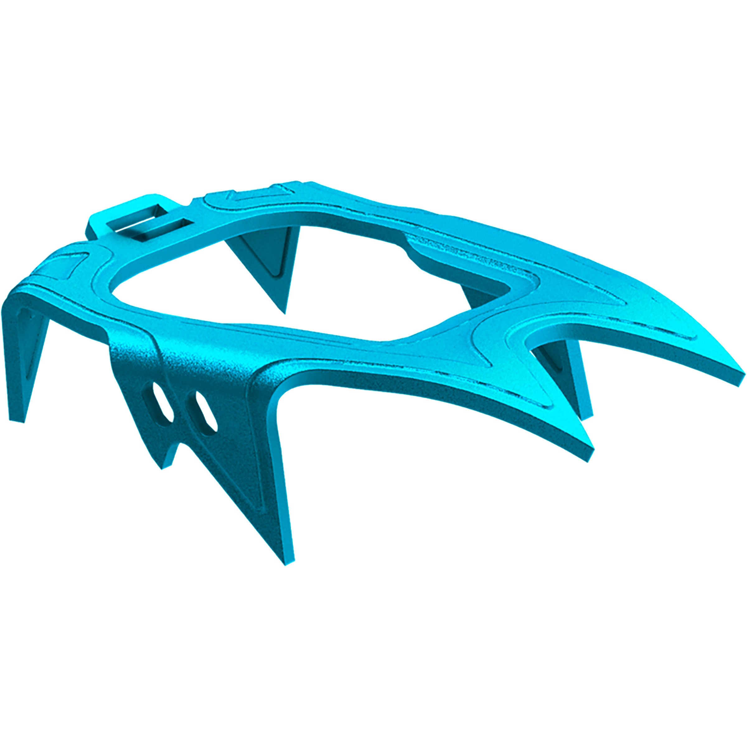 Edelrid Nemo Lite Front Ersatzzacken Steigeisen Zubehör blau Hochtour