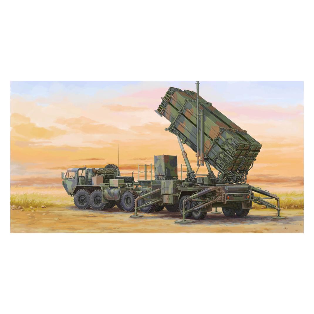 Trumpeter M983 HEMTT & M901 Launching Station of MIM-104F Patriot SAM System (PAC-3) (07157)