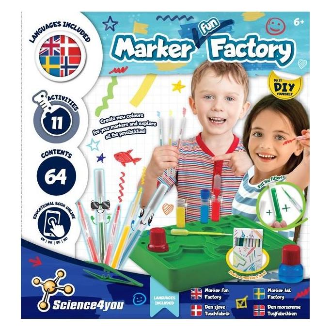 Science4you Marker Factory Non-scented (40326) (40326)