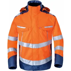 Warnschutz Regen-Parka "50217" High Visibility Excellence - XXL - orange/marine