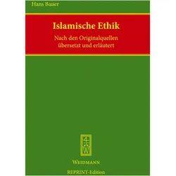 Islamische Ethik, Fachbücher von Hans Bauer