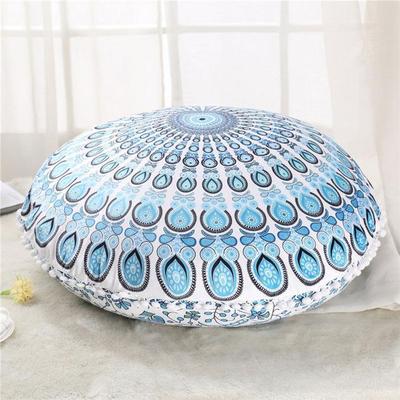 HomeDecorAndMore LLC Boho Floor Pillow Cover Green