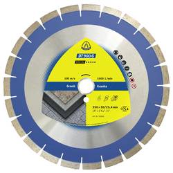 Klingspor 359081 DT 900 G Special Diamanttrennscheibe Durchmesser 350 mm Bohrungs-Ø 30 mm Granit, Porphyr, Quarzit, Terazzo 1 St.