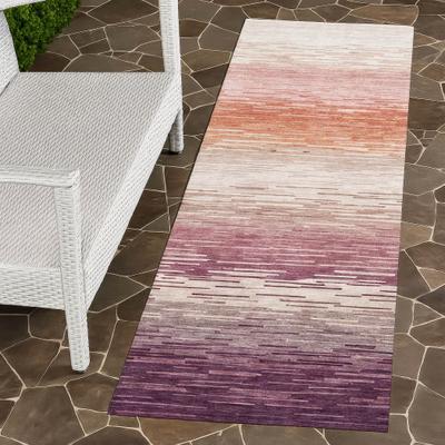 Addison Rugs Machine Washable Indoor/ Outdoor Ombre Eliot Chantille Rug