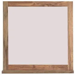 WOLFMÖBEL Spiegel Yoga Holz Braun Sheesham