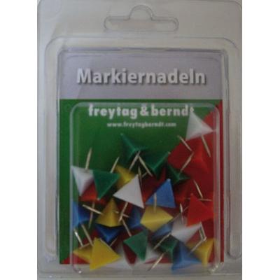Markiernadeln Pyramide, Bunt