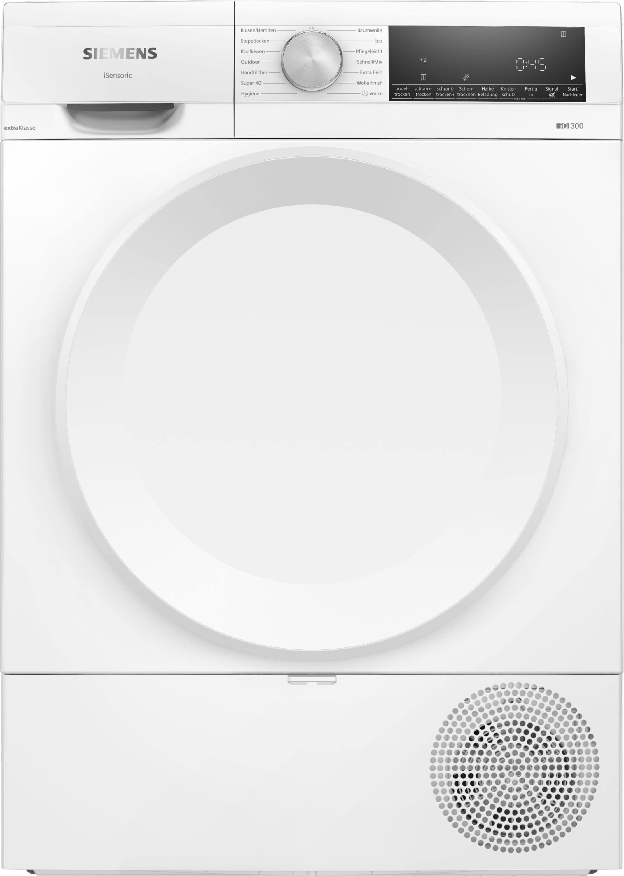 Siemens iQ300 WQ33A2C9K Wärmepumpen Trockner Frontlader jetzt zusätzlich 75¤ Cashback sichern*!