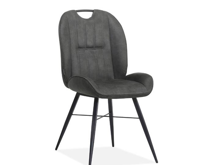 2er Set Maxfurn Shelton Dining Stuhl Metall/luxor Stoff