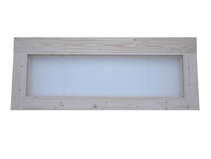 Keter Fenster Manhattan mit Milchglas 100 × 32 × 5 cm