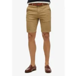 Superdry für Herren. M7110397A Vintage International beige Shorts (36), Lässig, Baumwolle