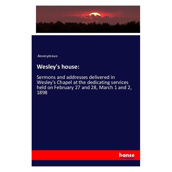Hansebooks Wesley's house: (Englisch, Softcover, Anonymous) (57126803)