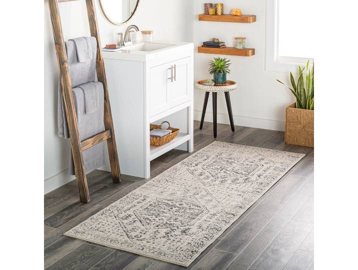 Teppich LIVABLISS NEPHI , beige, B:80cm H:11,4mm L:220cm, Polypropylen, Teppiche, Teppich