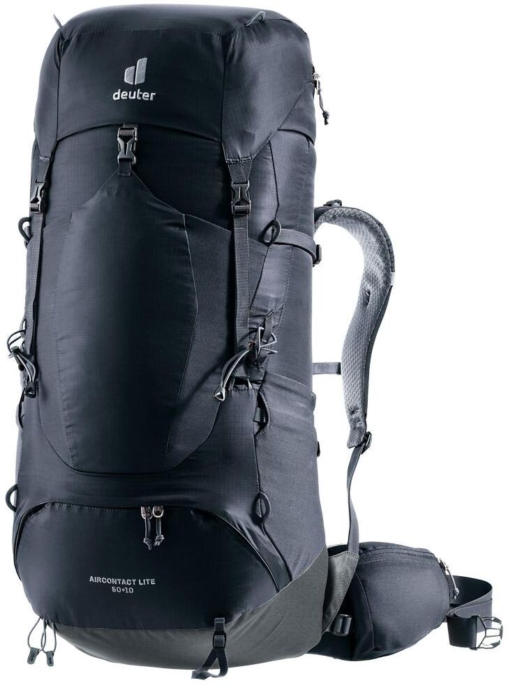 Deuter  - Aircontact Lite 50+10 Black - Sac à dos