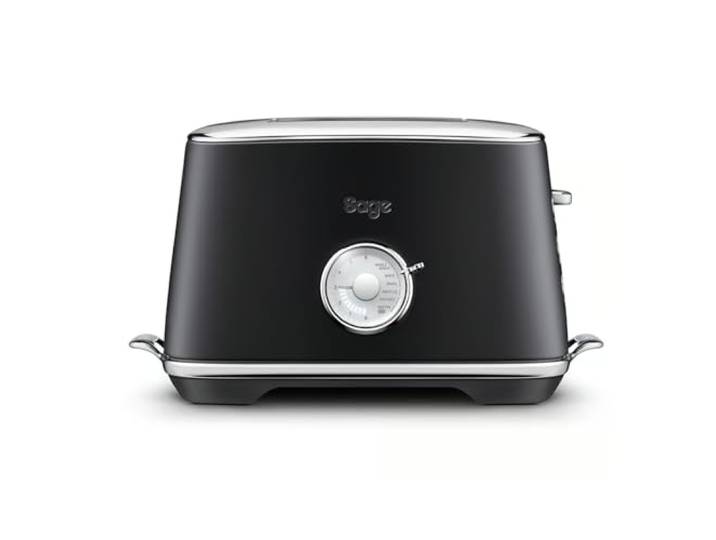 Sage The Toast Select Luxe\, Grille-Pain 2 Fentes avec Compte\, Truffe Noire Grille-Pain 2 Fentes\, 6 Préréglages\, Brunissage Réglable\, 840-1000W\, Compte à Rebours Led; A Bit More et Fonction Levée