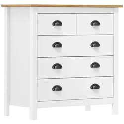 Helloshop26 - Buffet Sideboard Kommode Kleiderschrank Aufbewahrungsmöbel Organizer für Küche Wohnzimmer Lounge Hill 79 x 40 x 80 cm 02_0035670