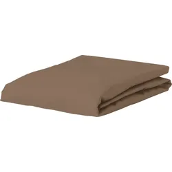 Minte Topper Bettlaken mit Gummizug 180 x 200 cm Kaffee
