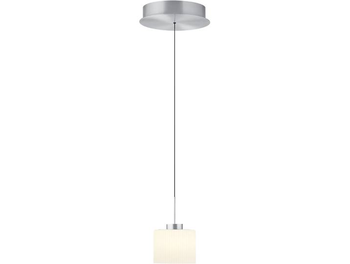 Pendellampe Elli Aluminium eloxiert Aluminium/Eisen 700 lm Dimmbar B 26 cm - LED - Lichtfarbe: Warmweiss - Pendellampe- LED Energiesparlampe