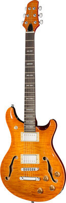 Larry Carlton Q7 Hollow Amber Burst Amber Burst