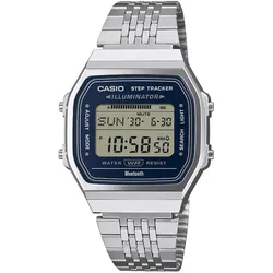 Casio ABL-100WE-2AEF Vintage Iconic Armbanduhr Digital Bluetooth Blau