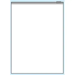 100 Schiebeverschlussbeutel, 480 x 640 mm, 100 Stück, PE, transparent