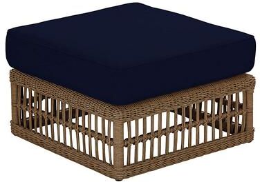 Replacement Ottoman - 26x26 - Canvas Navy - Ballard Designs