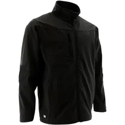 CAT Softshell Jacke Windabweisend Wasserabweisend Atmungsaktiv schwarz