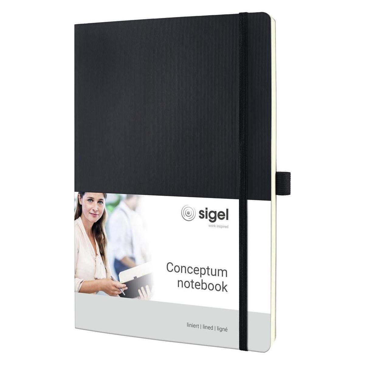 Sigel Notizbuch CONCEPTUM Softcover Softwave (Liniert, Weicher Einband) (CO311)