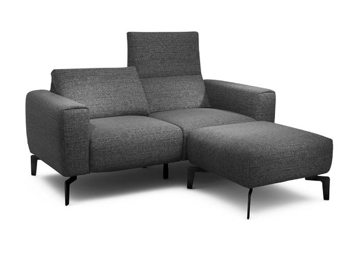 Einzelsofa Cosy1, Sensoo, anthrazit, Textil