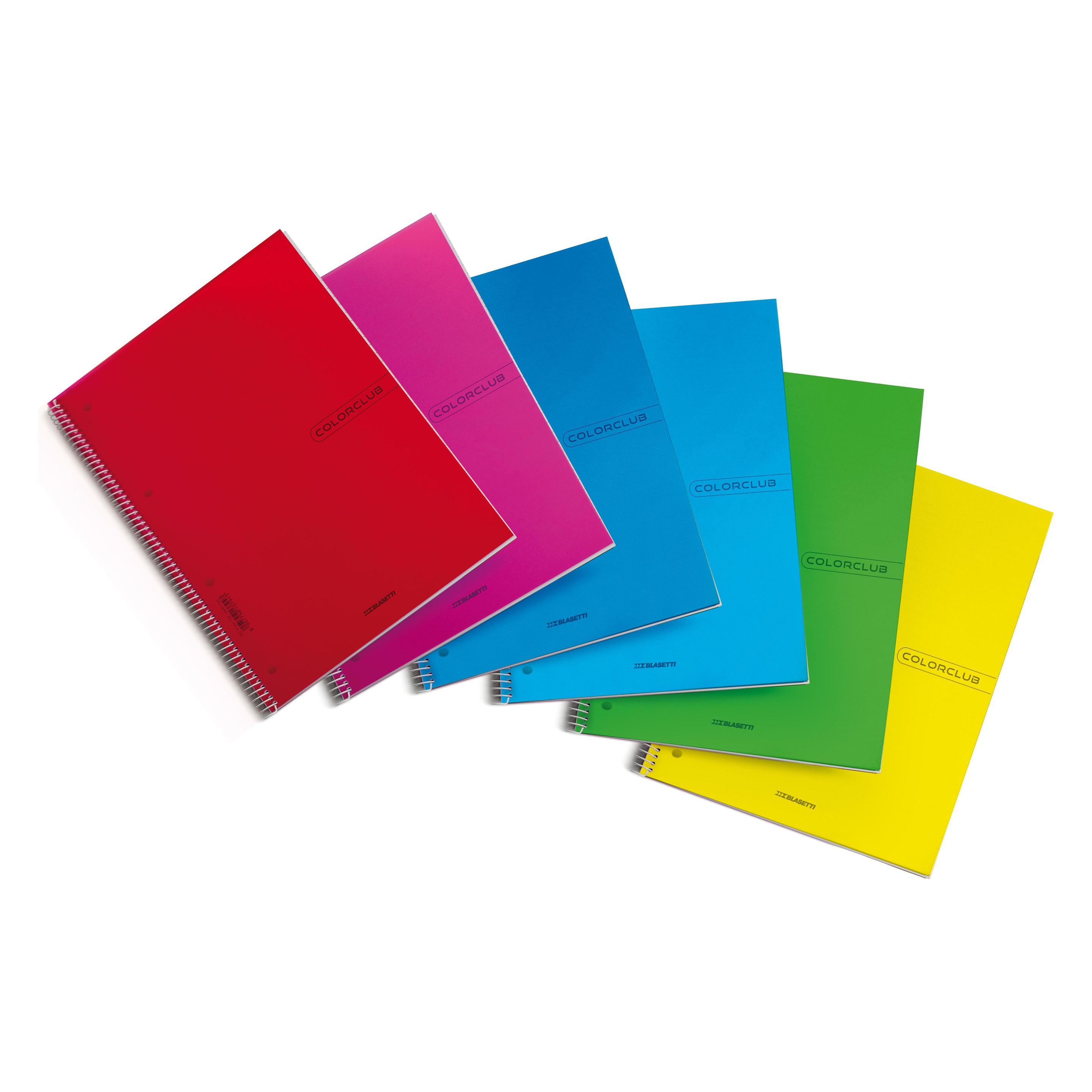 Blasetti Colorclub PPL A4 Spiral Notebook 5M (A4+) (3793)
