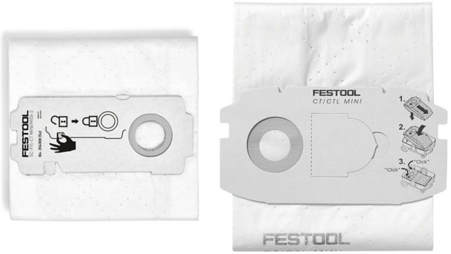 Set Festool SELFCLEAN Filtersack SC-FIS-CT MINI/MIDI-2/5/CT15+SC FIS-CT MINI