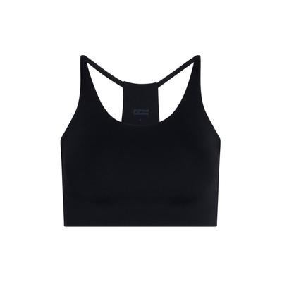 Sport-BH "Girlfriend Collective Float Cleo Halter Bra", Damen, Gr. S, Cup 0, schwarz, 79% Polyester, 21% Elasthan, GIRLFRIEND COLLECTIVE, BHs Sport-BH