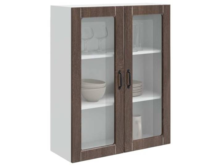 SKTQYQO Küchenschrank 80 x 31 x 100 cm aus mehrschichtigem Holz Modernes Design, großer Raum, einfache Montage, Aufbewahrung für Utensilien und Töpfe