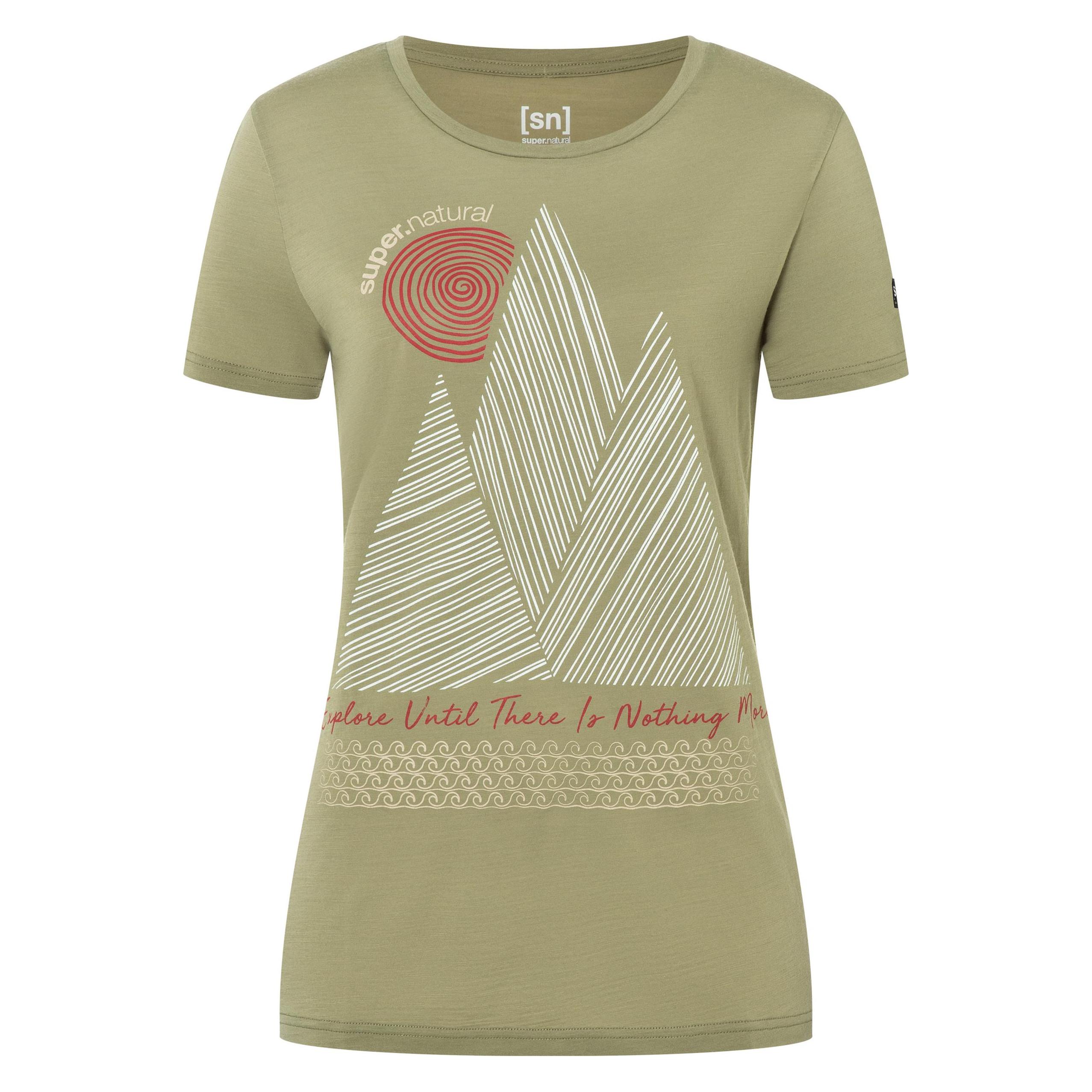 Super Natural Women's Étretat Cliffs Tee (L) (42676132)