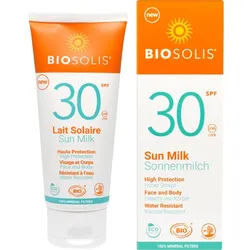 Bio Sonnenmilch + Aloe Vera LSF 30 Biosolis 100 ML