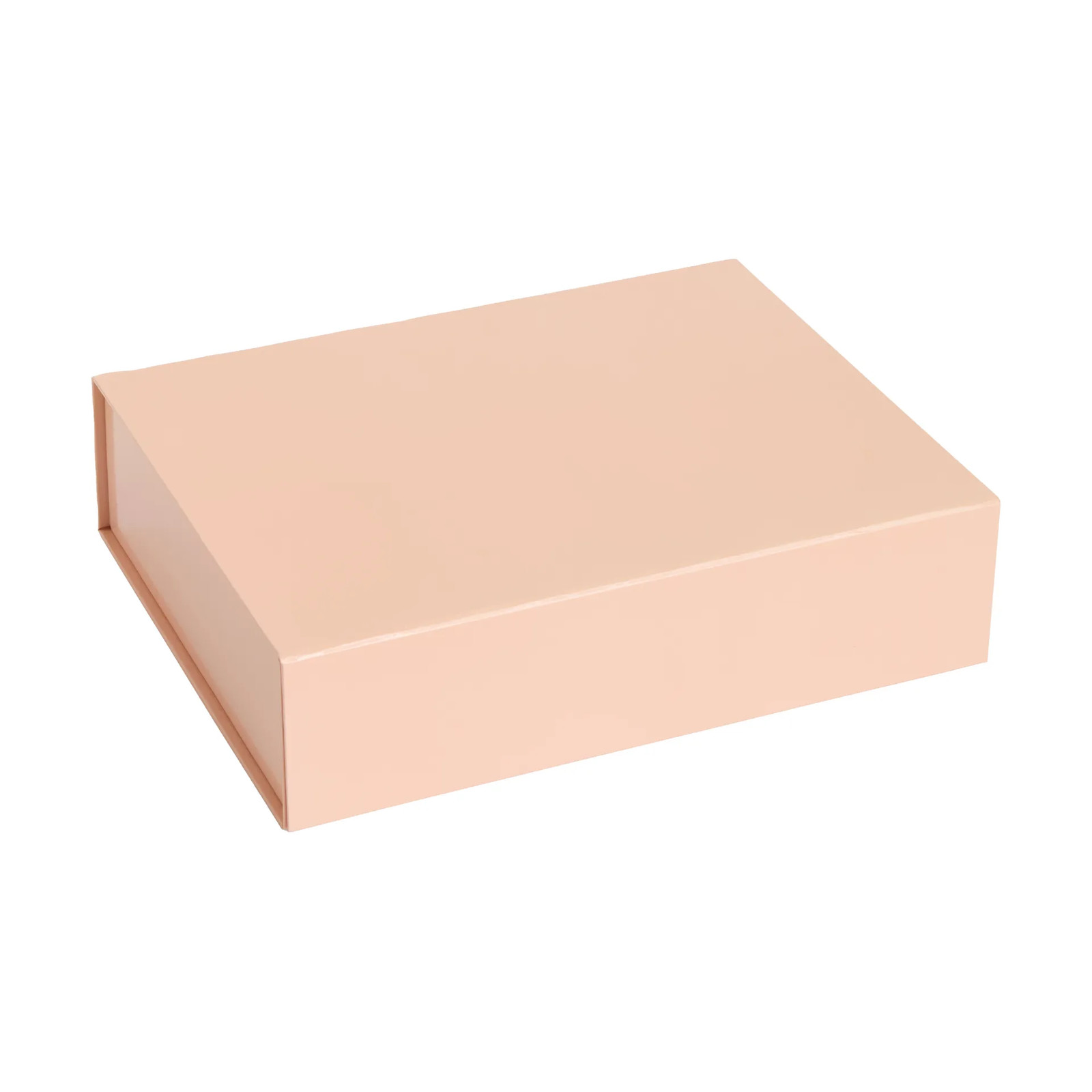 HAY Colour Storage S opbergdoos met deksel Soft pink B: 25,5 cm, D: 33 cm