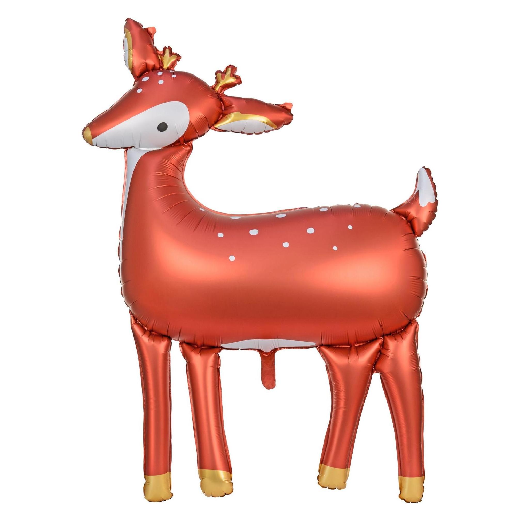 Partydeco Ballon in Form eines Hirsches (1x) (FB118)
