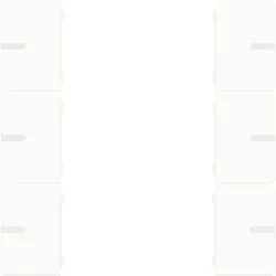Wippenset 3-fach weiß glänzend zu Tastsensor ADVANCE PRO 1-/3-fach (CHPBD-06/5x)
