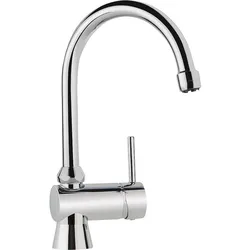 Spültischmischer KWC Kuri Basic Schwenkauslauf Ausladung 190 mm chrom