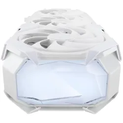 Powercolor Red Devil Spectral White Radeon RX 9070 XT (16 GB, GDDR6), Grafikkarte, Weiss, Mehrfarbig