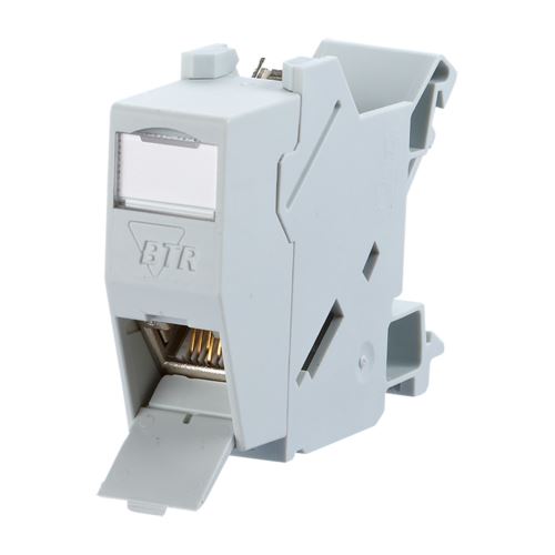 METZ CONNECT BTR REGplus E-DAT Modul in Tragschienenadapter