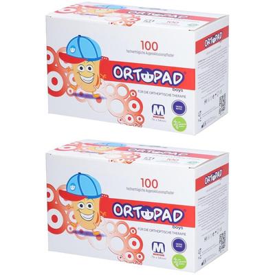 Ortopad for boys medium Augenokklusionspflaster 2x 2x100 St Pflaster
