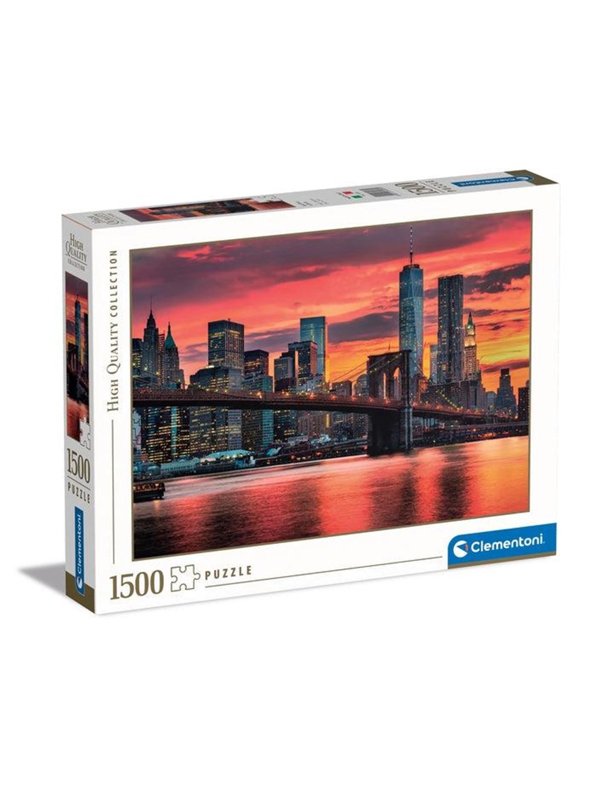 Clementoni Puzzle HQC East River at dusk, 1500-teilig 2D Puzzles