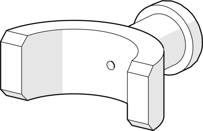 Hansa Anschlag arretierbar 59910421