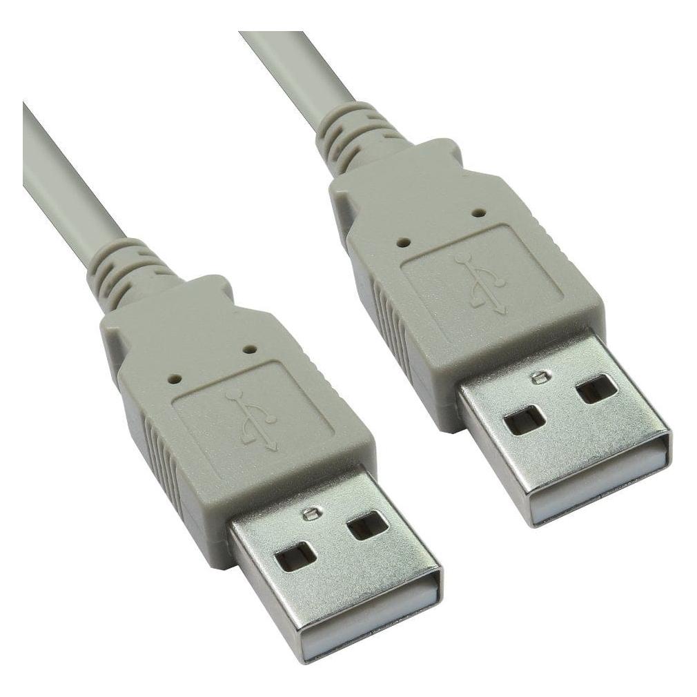 Cables Direct CDL 2MTR USB 2.0 A M - A M BEIGE (2 m, USB 2.0) (USB2-012)