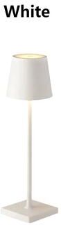 Friendly Fresh Finds Rechargeable LED Night Light Touch Sensor Table Lamp For Bedroom Ambiance white
