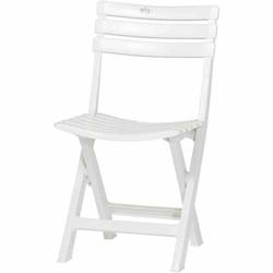 Progarden Birki 86273 Gartenstuhl Kunststoff Weiß