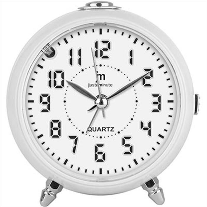 LOWELL Sveglia Quarzo Movimento Silenzioso Ja7117b-bianco