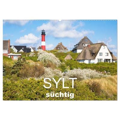 Sylt süchtig (Wandkalender 2027 DIN A2 quer), CALVENDO Monatskalender