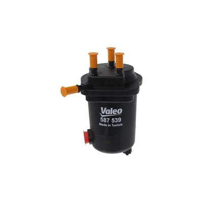 VALEO Kraftstofffilter 587539 mit Anschluss für Wassersensor 187mm GewindemaßM10x1.5 NISSAN RENAULT